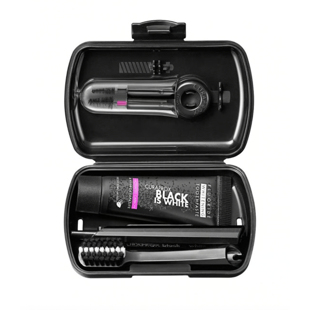 Curaprox Black is White Travel Set
